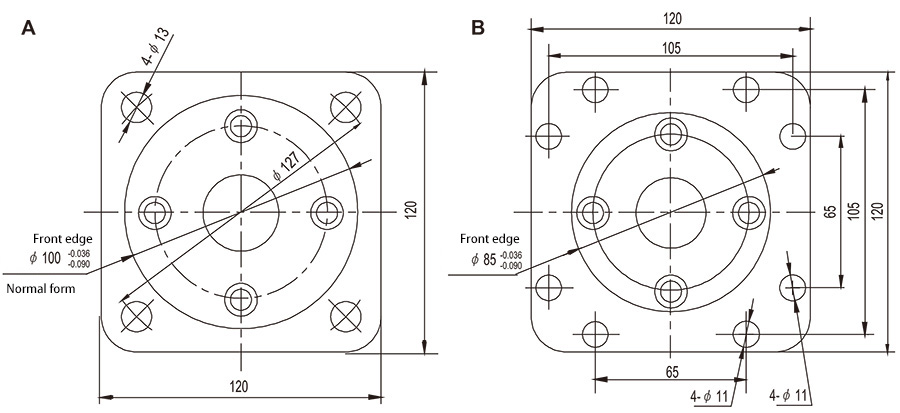 Cycloidal hydraulic motor