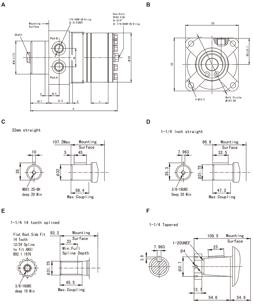 Cycloidal hydraulic motor for wheels Cycloidal hydraulic motor for wheels
