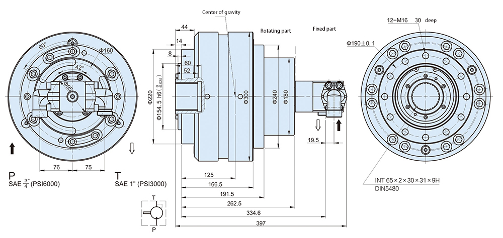 Hydraulic differential