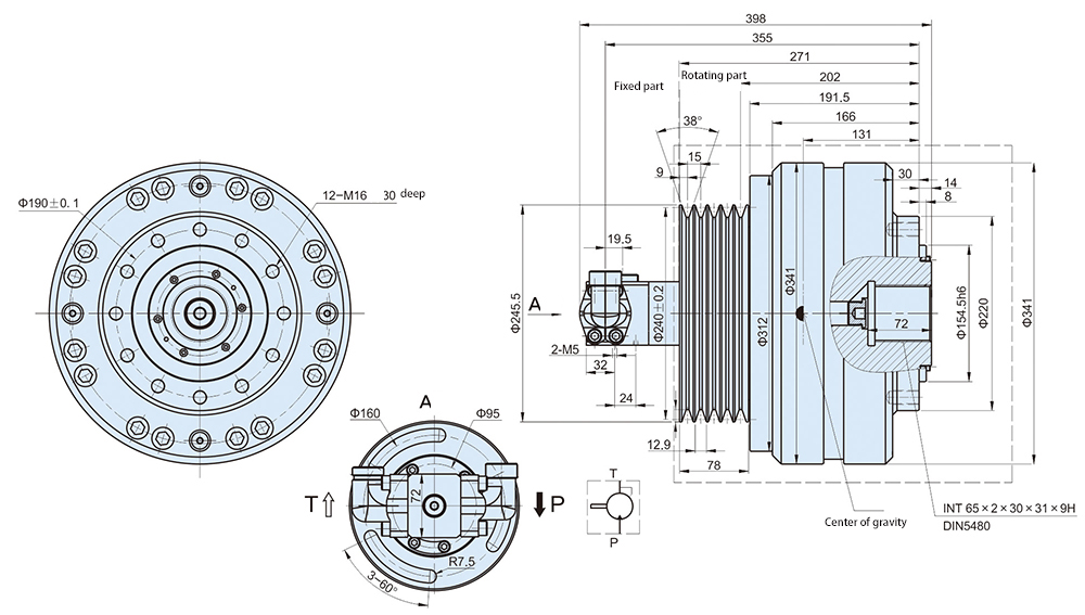 Hydraulic differential