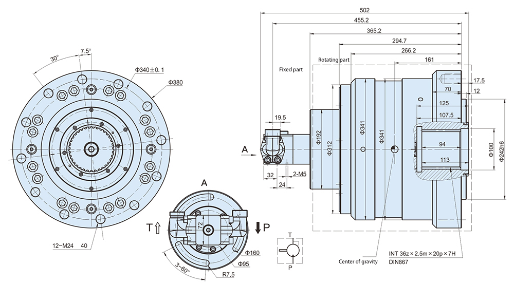 Hydraulic differential