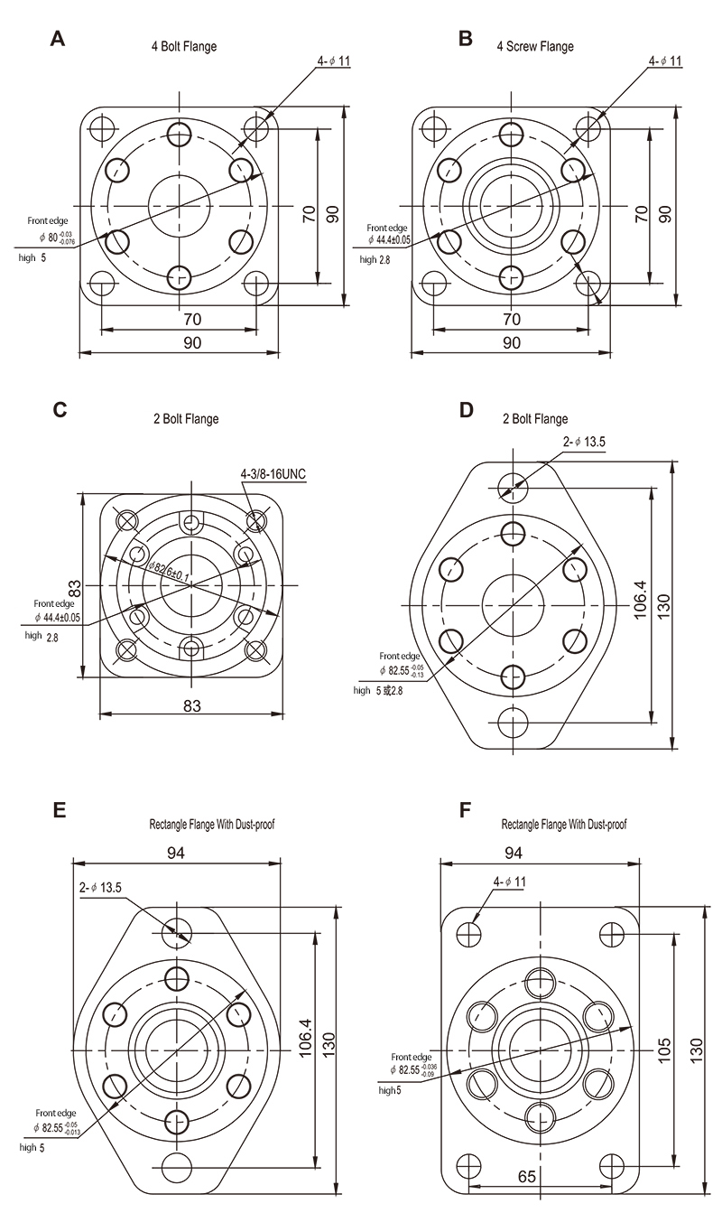 BMP Series Hydraulic motor BMP Series Hydraulic motor