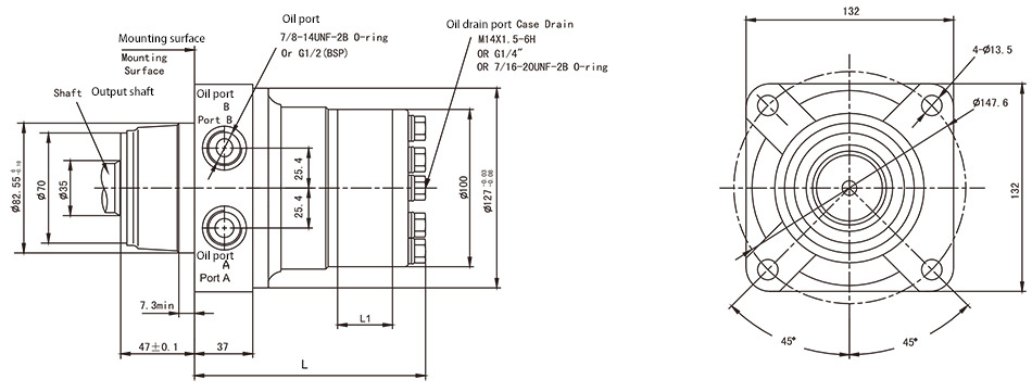 Cycloidal hydraulic motor Cycloidal hydraulic motor